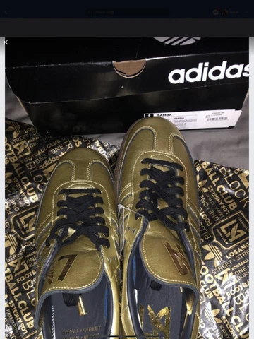 adidas lafc samba HEART OF GOLD     ONLY 40 PAIRS MADE Cover