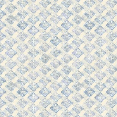 Wilmington Prints - Hydrangea Mist - Mottled Diamonds - Blue, Fabric By the Yard - Image 1 of 4