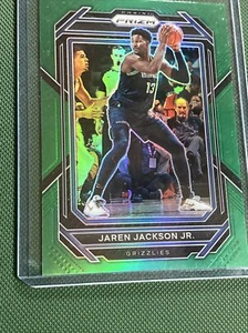 2022-23 Panini Prizm JAREN JACKSON JR. Green Prizm #206 Memphis Grizzlies - Picture 1 of 3