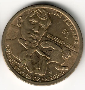 USA - 2018D - Sacagawea - Jim Thorpe - Rare & NIFC - #17179 - Picture 1 of 2