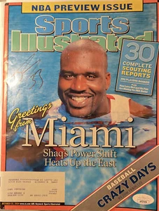 Shaquille O'Neal Signed Sports Illustrated Magazine with JSA COA (AP37454) - Picture 1 of 4