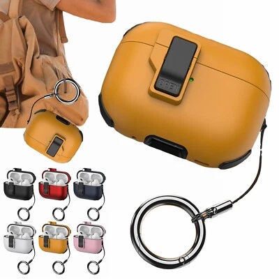 Étui Antichoc Pour Apple Airpods Pro 3E/2E/1Re Génération + Verrouillage / - Photo 1/4