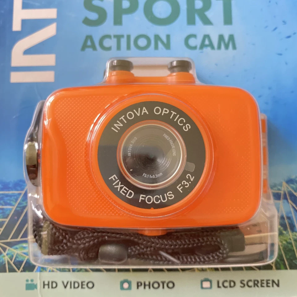 Intova Duo Waterproof HD Video POV Sports  Action Camera Micro SD Compatible - Image 1 of 4
