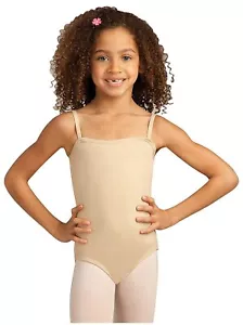 Capezio Camisole Leotard - Girls, Nude, Small - Picture 1 of 2