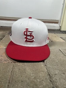 NEU New Era 7 1/2 St. Louis Cardinals Mütze weiß rot 125 Anniversary 59Fifty - Bild 1 von 6