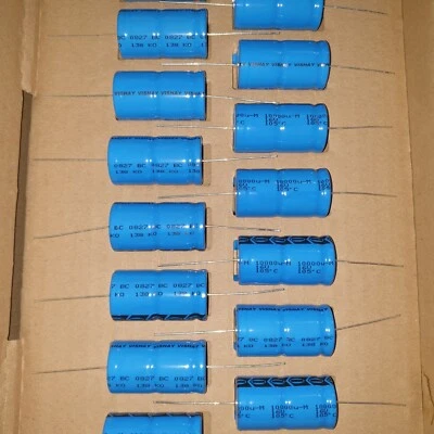 NUEVO VISHAY BC PHILIPS 138 10000uF 16V HI_END TAPAS AXIALES PARA AUDIO! ¡16 piezas! Foto 1 de 4