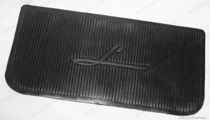 Almohadilla de talón de goma Lincoln 1949 1950 1951 para alfombra como original en negro - Imagen 1 de 2