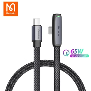 Mcdodo Type C to Type C C 90 Degree Gaming Cable Fast Charging Cable For Samsung - Picture 1 of 7