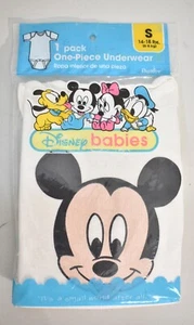 Dundee Disney Bebés Una Pieza Ropa Interior Body Mickey Mouse De Colección Pequeño - Imagen 1 de 5
