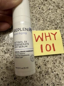 Replenix Retinol 5x Regenerate Dry Serum .5oz/15mL BRAND NEW - Picture 1 of 18