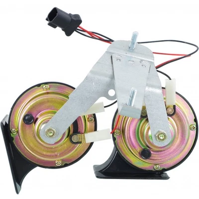 For Ford Mustang Horn 2005-2009 w/ Bracket High/Low Pitch Electric 4R3Z13832AB - Image 1 of 4