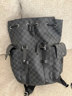 Louis Vuitton Christopher PM Backpack Damier Graphite – Excellent Condition - Image 1 of 3