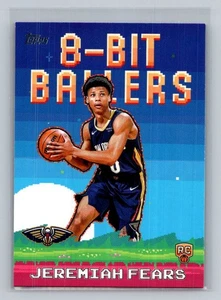 2025-26 Topps #8B-37 Jeremiah Fears 8-Bit Ballers - Picture 1 of 2