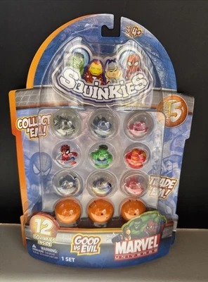 2011 SQUINKIES Marvel Universe Good Vs Evil Series 5 Set 12 Pack 3 Mystery Venom - Image 1 of 4
