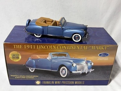 Franklin Mint Precision 1941 Lincoln Continental Mark I, 1/24 Limited Edition - Image 1 of 4