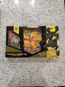 Pokemon Tag Team Pikachu & Zekrom GX Premium Collection Box Neu Factory Sealed - Bild 1 von 21