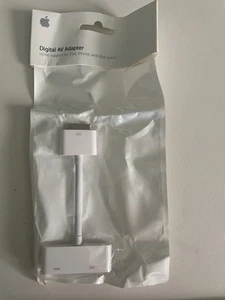 100% Genuine New OEM Apple 30-Pin To Digital AV Adapter New in bag MC953ZM/A - Picture 1 of 2