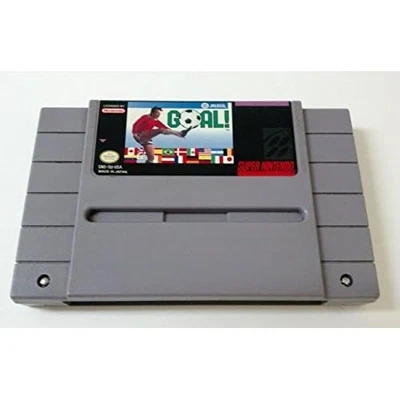 Goal! Nintendo Super NES For Super Nintendo SNES Soccer Game Only 1E - Image 1 of 3