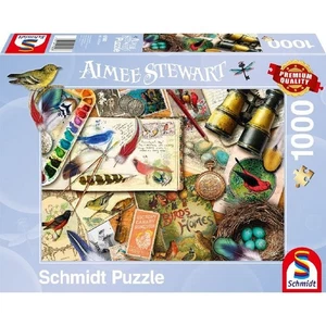 Puzzle Served up: Birdwatching - 1000 pz - Schmidt 57582 - Foto 1 di 2
