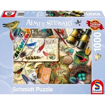 Puzzle Served up: Birdwatching - 1000 pz - Schmidt 57582 - Immagine 1 di 2