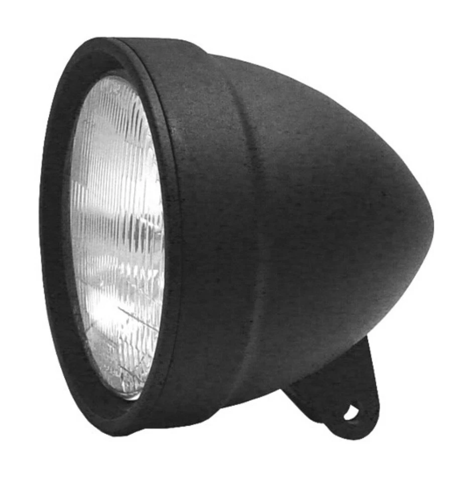Faro negro 5-3/4" para montaje inferior Harley aplicación personalizada Foto 1 de 1