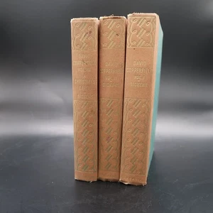 David Copperfield by Charles Dickens 3 Volume Set Arcadia House 1950 Hardcover - Picture 1 of 13