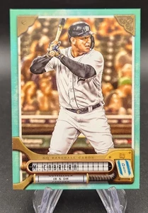 2022 Topps Gypsy Queen Turchese /199 Miguel Cabrera #151 Tigri - Foto 1 di 2