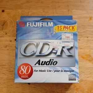Sony CD-R Audio Music 15 Pack 80 min Discs - Brand New - Afbeelding 1 van 2
