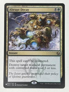 Abrupt Decay R The List Reprints 057/127 NM - Picture 1 of 2