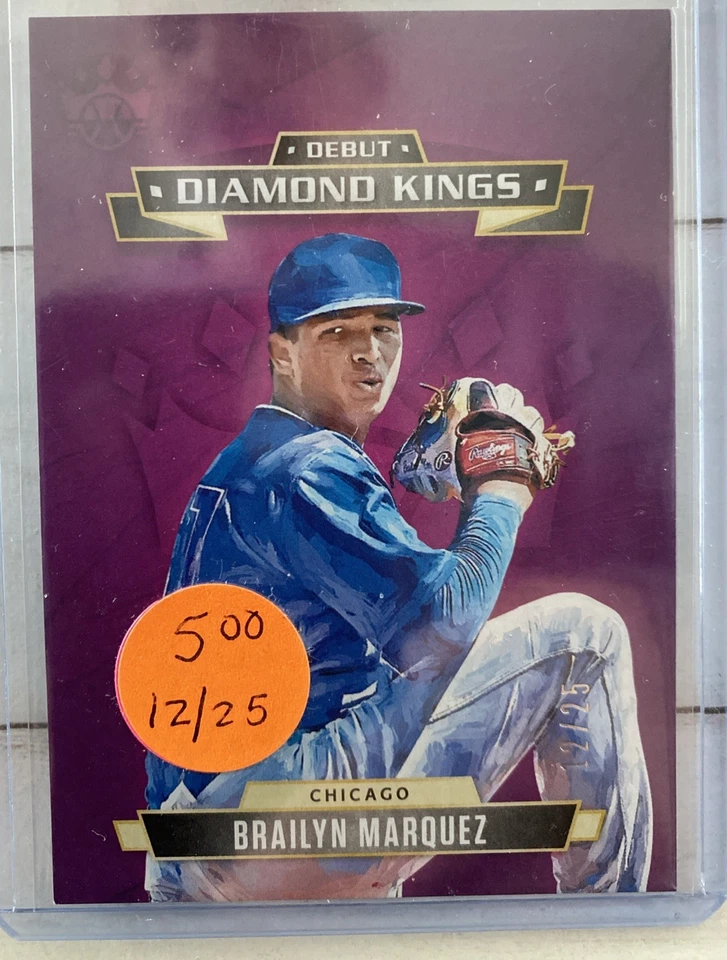 2021 Panini Diamond Kings - Debut Diamond Kings Brailyn Marquez #DDK-CC... - Image 1 of 2