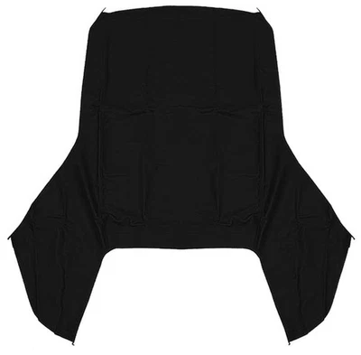 1961-64 GM B-Body Convertible; Top Only; Use With Plastic Curtain; Vinyl; Black - Image 1 of 3