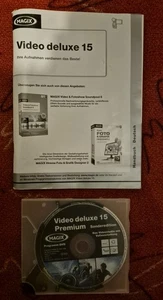 Original Magix Video Deluxe 15 Premium Sonderedition Programm DVD + Handbuch - Bild 1 von 1