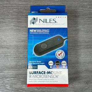 Niles MS220 Surface Mount IR Sensor Black. Free Shipping. - Picture 1 of 3