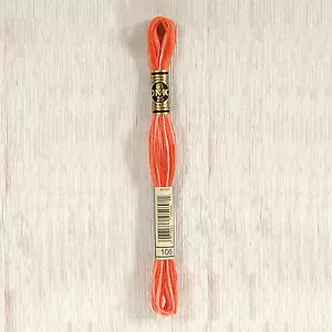 DMC Verigated Stranded Cotton - 106 - Coral - Picture 1 of 1