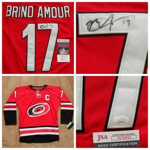 Rod BrindAmour Autographed Signed Carolina Hurricanes Jersey - JSA COA - Picture 1 of 5
