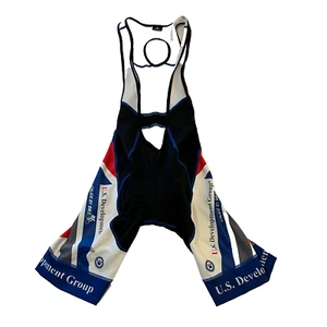 Men's Canari Cycling Bib One Piece Shorts Padded L Biking Clothing- Made in USA - Picture 1 of 10