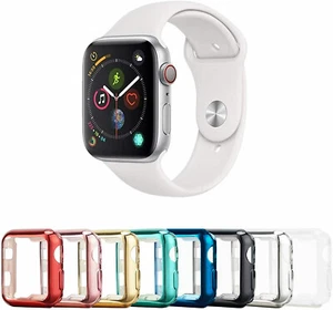 2 Pack For Apple Watch Series 4/5/6/SE 40/44mm Screen Protector Case Full Soft - Picture 1 of 6