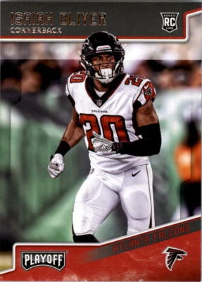 2018 Playoff #259 Isaiah Oliver RC Rookie - Image 1 of 2