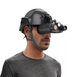 3D 8X Zoom Night Vision Binoculars Goggles Head Mount Infrared With Light - Picture 1 of 26
