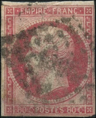 France Scott #20 Used F+ Stamp Foto 1 de 2