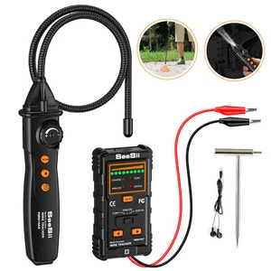 Underground Cable Locator, Seesii Pipelines Wire Tracer Detector with Earphone - Afbeelding 1 van 8