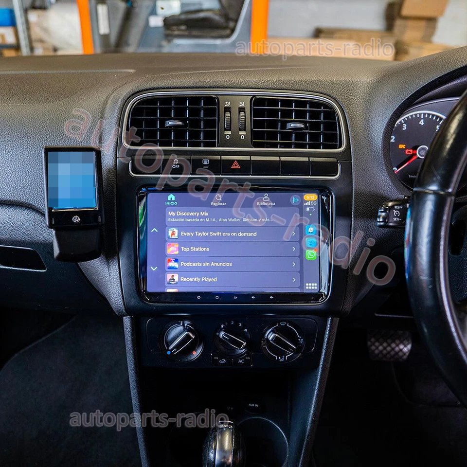 For 2010-2014 Volkswagen Polo Carplay Android 13 Car Stereo Radio Head Unit Cam - image 1 of 4