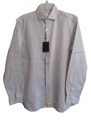 Massimo Dutti Men's Dress Shirt Oxford M Green Slim fit 180/96A NWT - Image 1 of 4