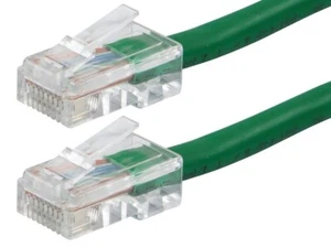 Green Cat5e Patch Cord RJ45 CAT5e Ethernet Cable - Photo 1/1