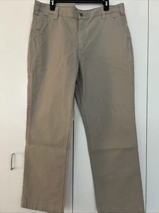 Carhartt Relaxed Fit Herrengröße 38 x 30 hellbraune Arbeitshose gebraucht, in einwandfreiem Zustand - Bild 1 von 9