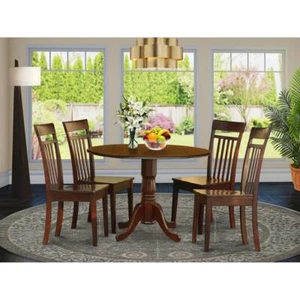 5  Pc  Kitchen  nook  Dining  set-small  Table  and  4  Dining  Chairs - Picture 1 of 4