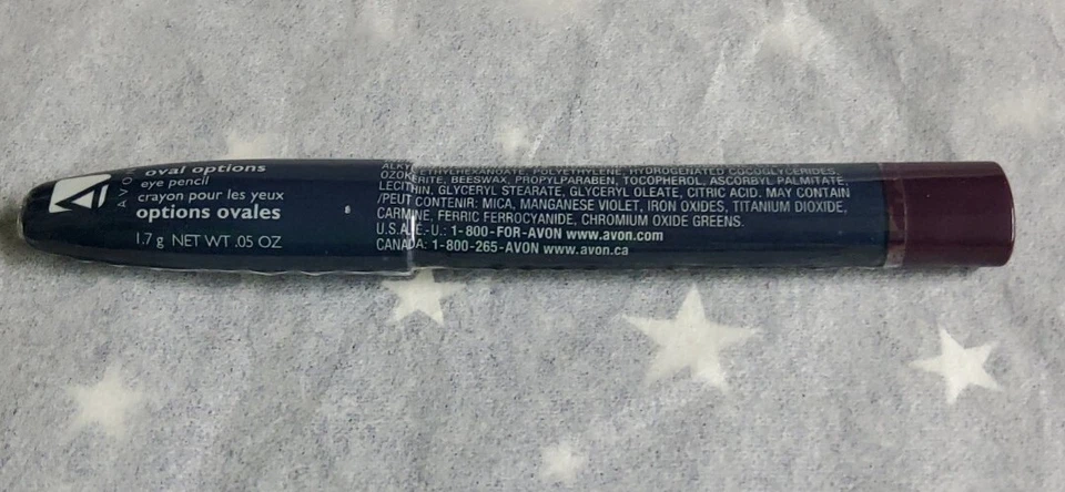 AVON Oval Options Eye Pencil  - Cosmic Plum- 2009 NEW Discontinued  - Image 1 of 4