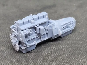 6BT 12V Cummins Engine 3D Resin Printed 1/24 1/25 - Picture 1 of 3