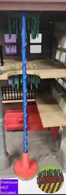 REPLACEMENT Fire Pole & Base  - Spins - 3D Print For GHOSTBUSTERS FIREHOUSE - Image 1 of 4
