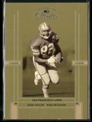 John Taylor 2005 Donruss Classics #146 #/1000 - San Francisco 49ers - Image 1 of 2